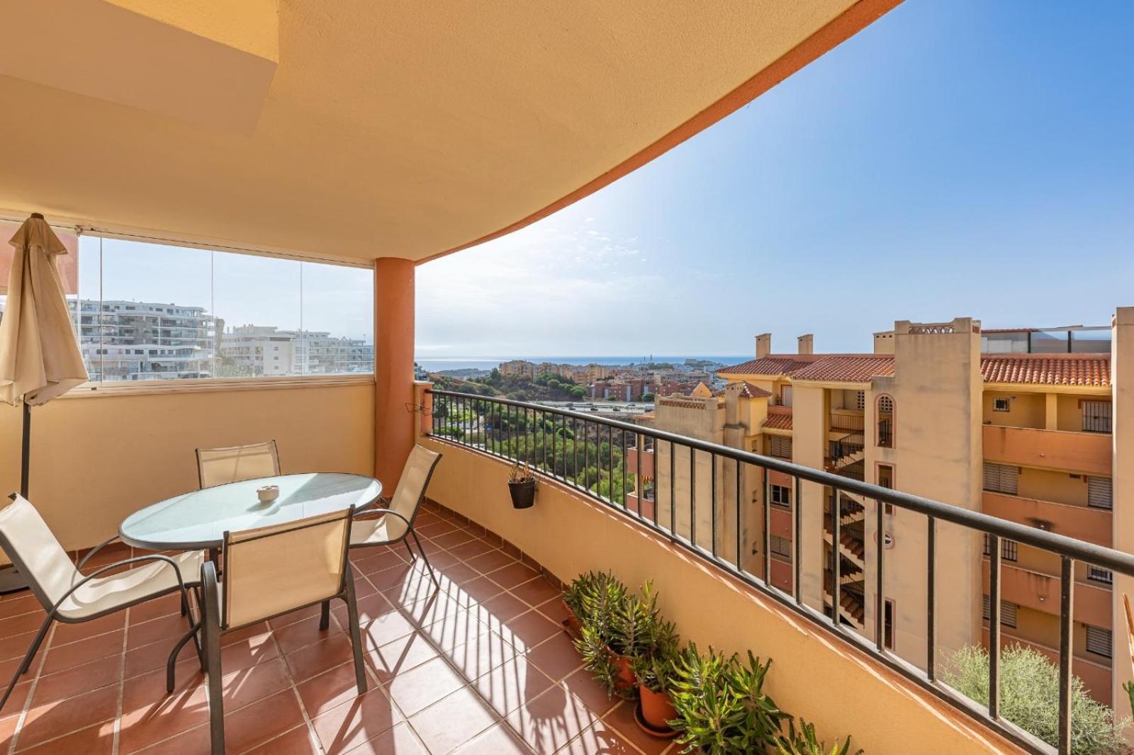 מאלגה Apartamento Acogedor Con Vista Al Mar מראה חיצוני תמונה