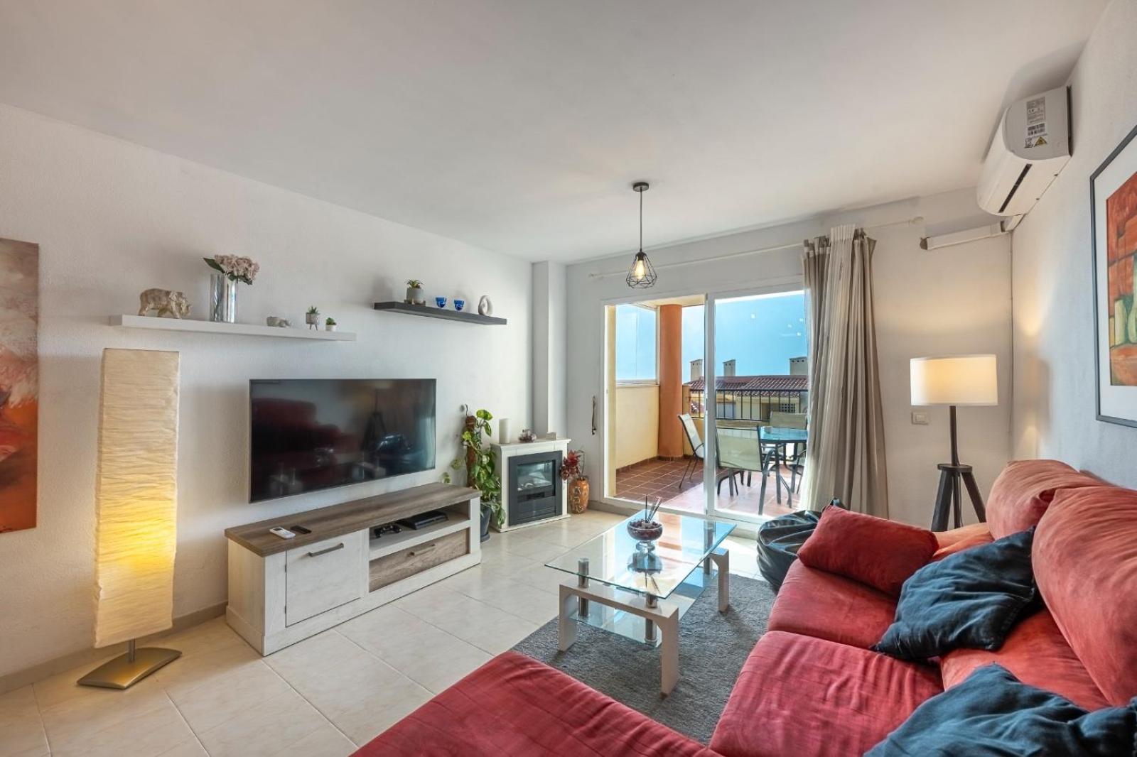 מאלגה Apartamento Acogedor Con Vista Al Mar מראה חיצוני תמונה